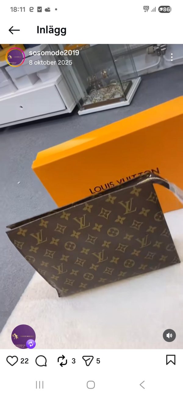 lv kuvert väska